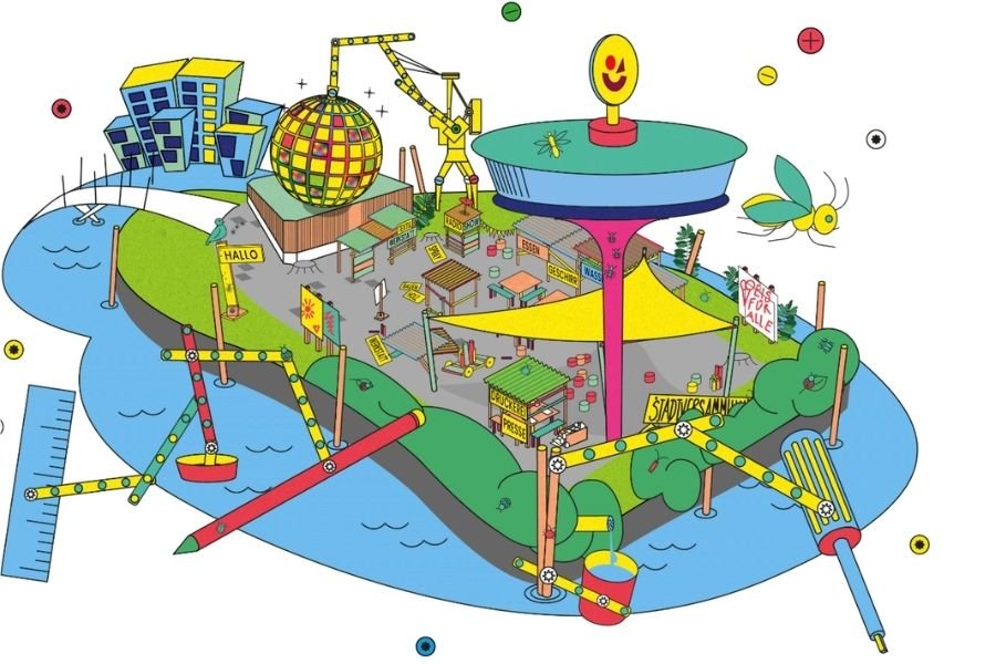 Kinderstadt auf dem Baakenhöft