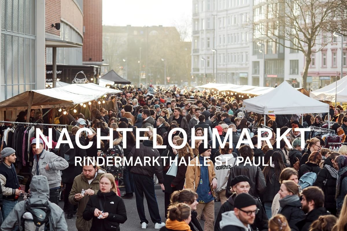 Nachtflohmarkt Rindermarkthalle St. Pauli