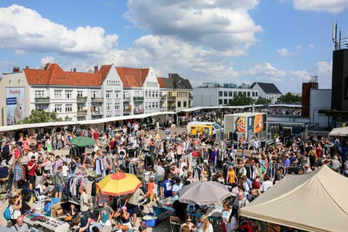 Rooftop Flohmarkt Galeria Osterstraße