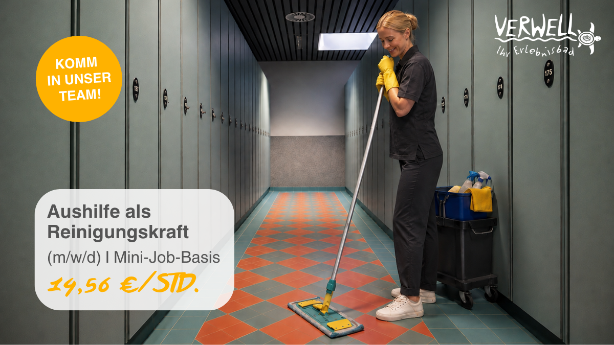 Aushilfe als Reinigungskraft