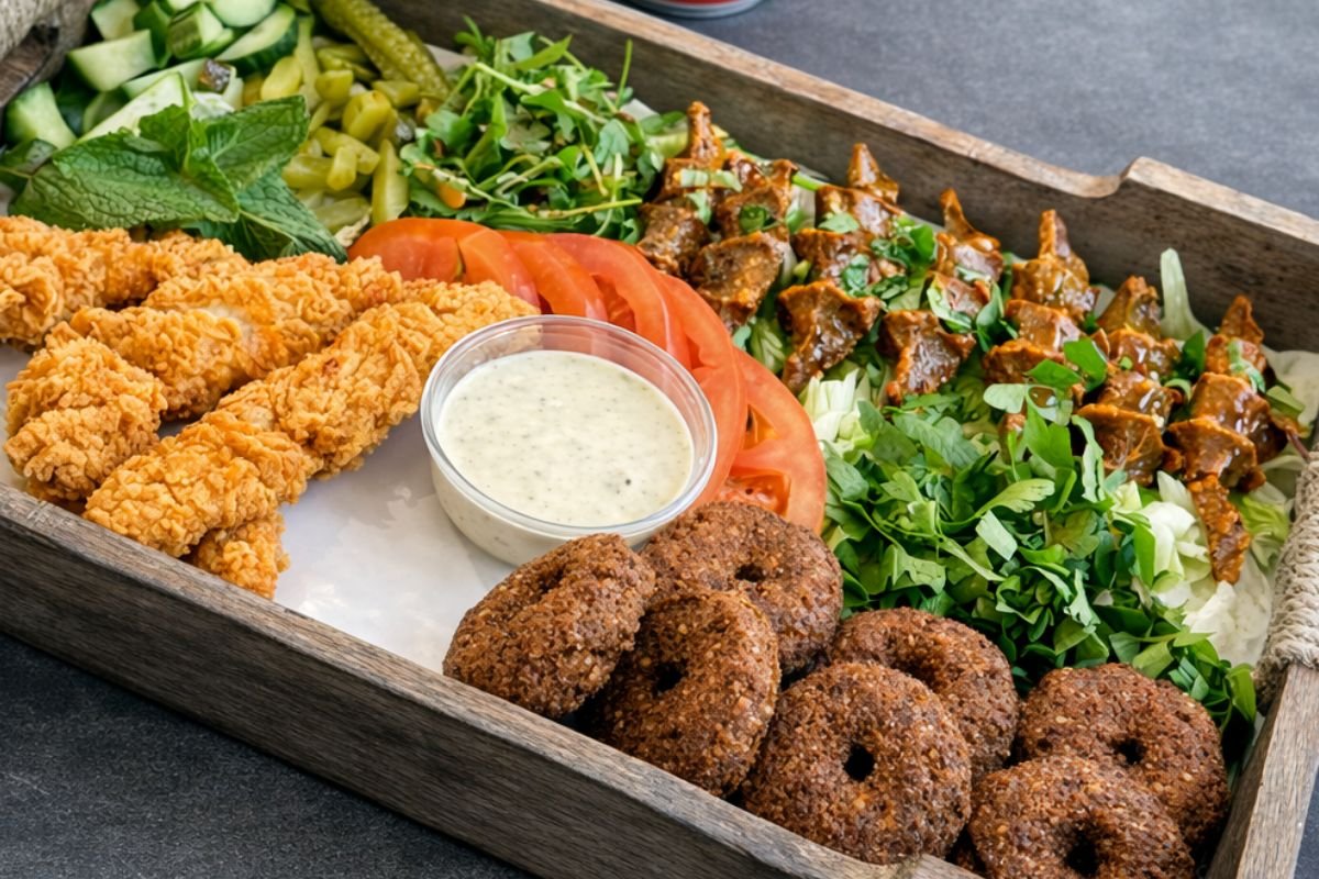 Kleine Falafel-Rolle