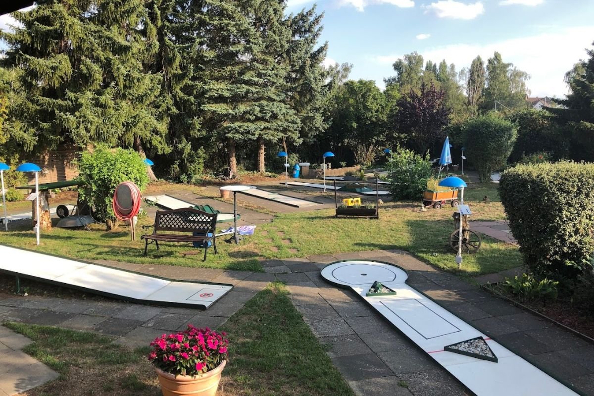 Kinder-Menü mit Minigolf