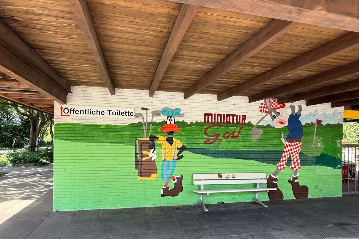 Halber Preis auf Minigolf