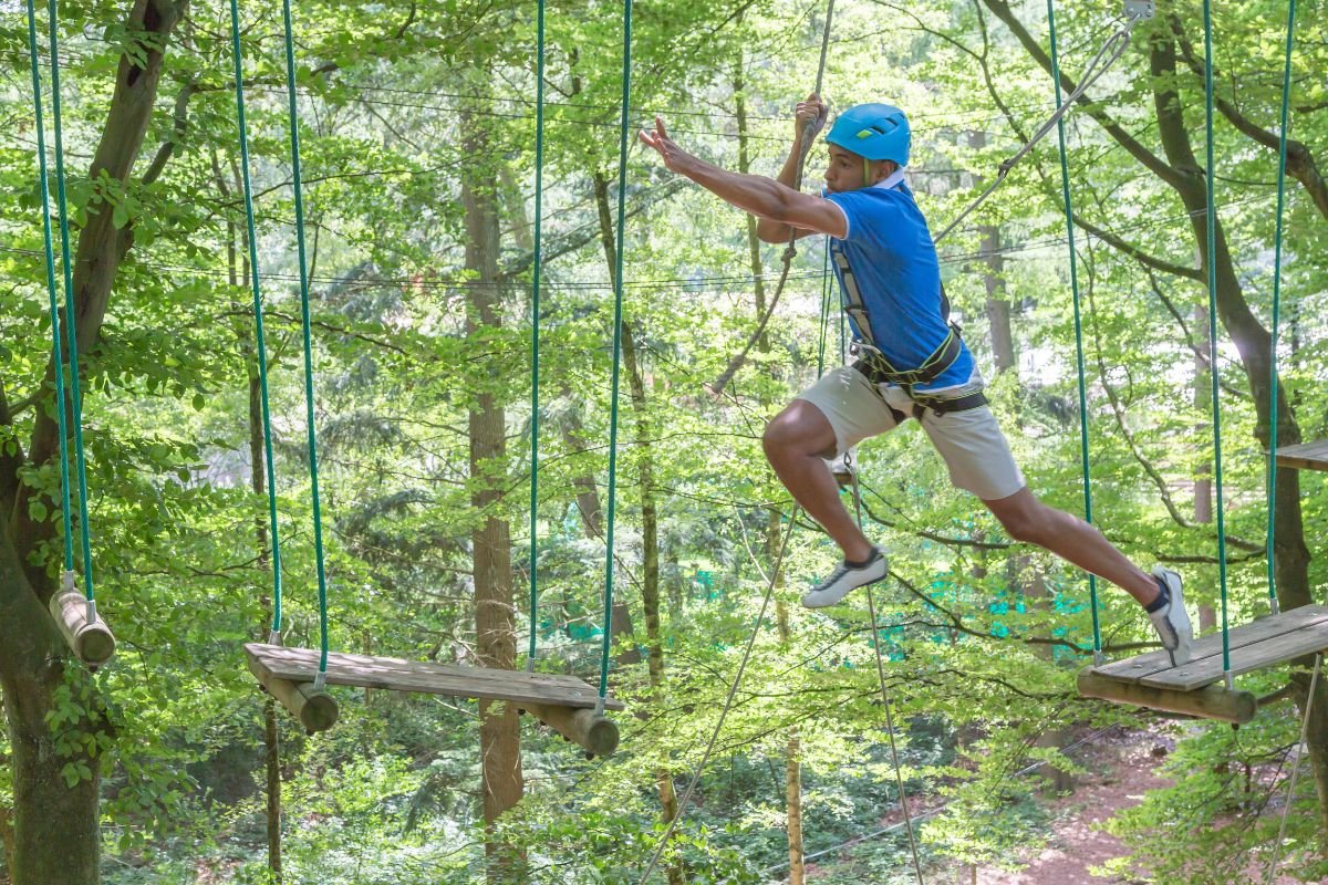 2 für 1 auf Kletterpark